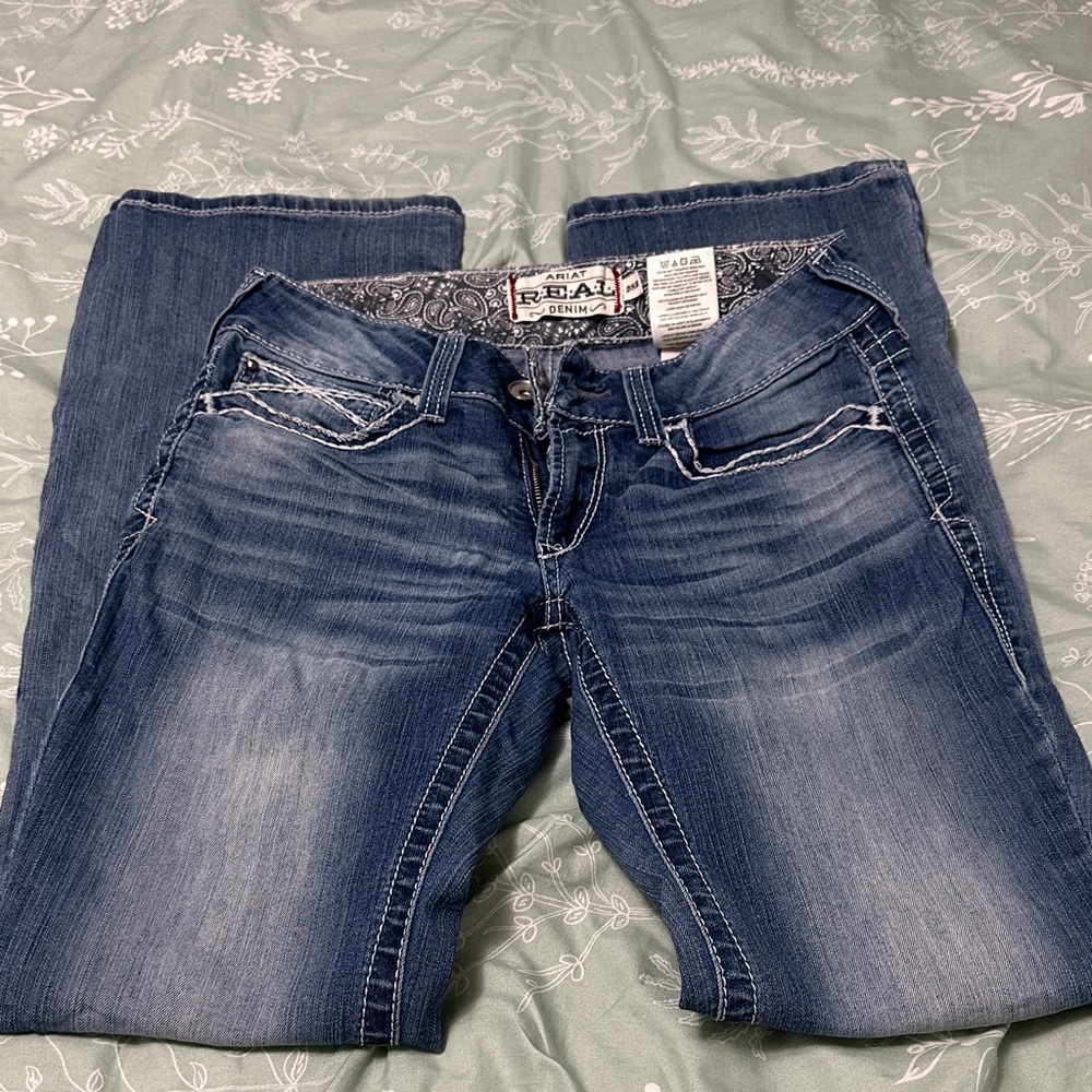 Ariat Women's Boot Cut Jeans - Classic Blue